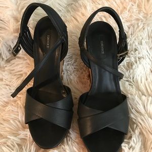 Forever 21 wedge heels !